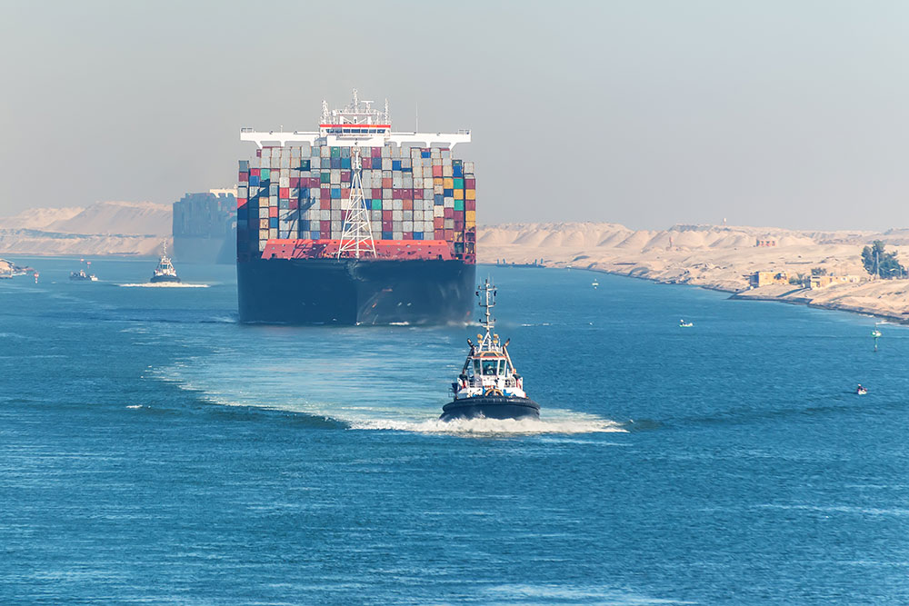 Suez Canal Ship Finally Arriving
