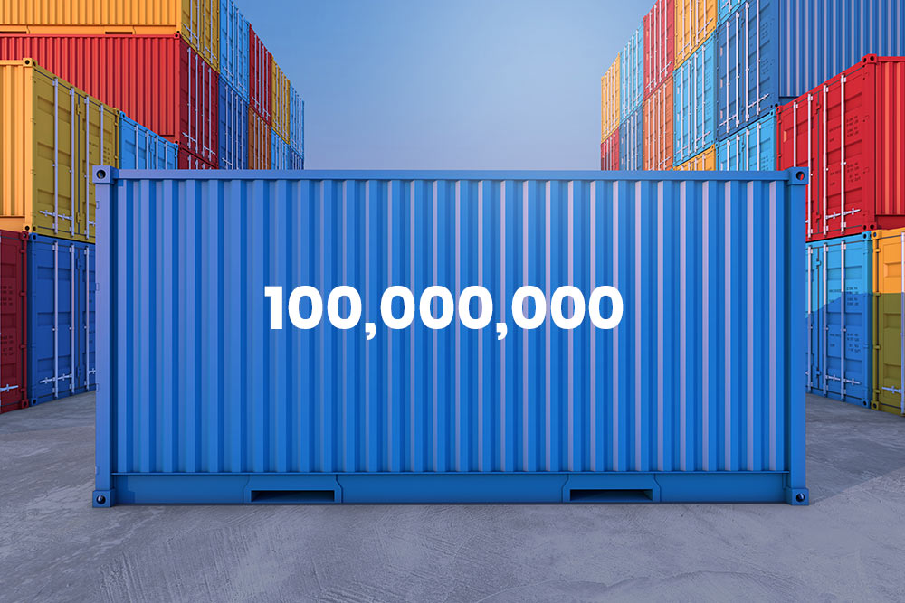 Felixstowe Port Passes 100 Million TEU’s